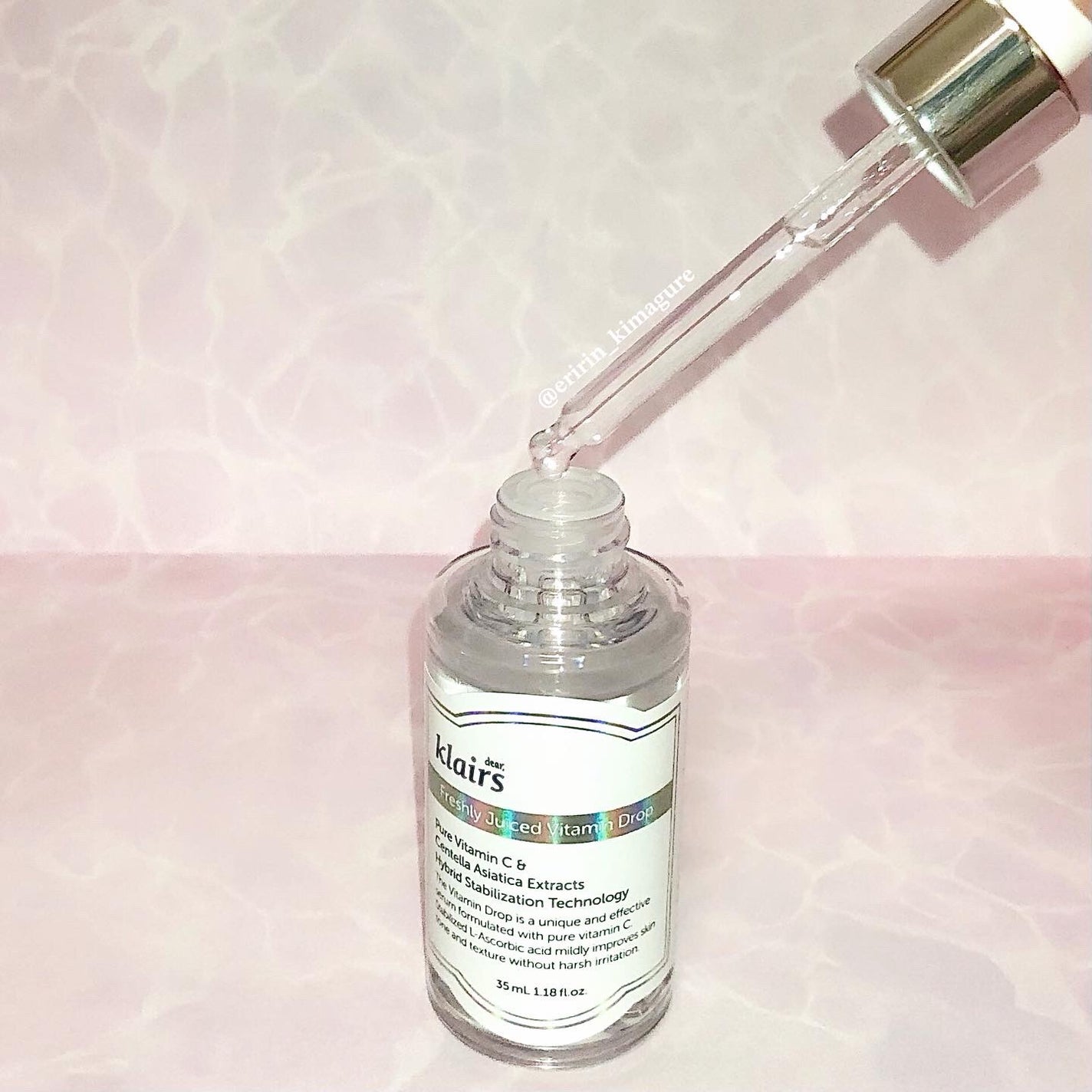 フレッシュリージュースドビタミンドロップ(35ml)/Klairs/美容液を使ったクチコミ(2枚目)