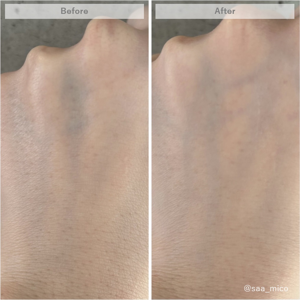 マエガミリセットパウダー/plus eau/その他スタイリングを使ったクチコミ（3枚目）