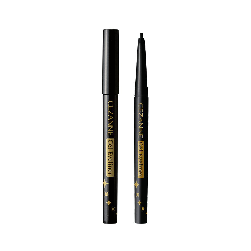 ジェル アイライナー ブラック+ブラウ ン ジェルアイライナー | 10 ブラック CEZANNE | LIPS SHOPPING