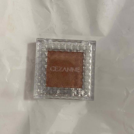 シングルカラーアイシャドウ/CEZANNE/単色アイシャドウを使ったクチコミ(1枚目)