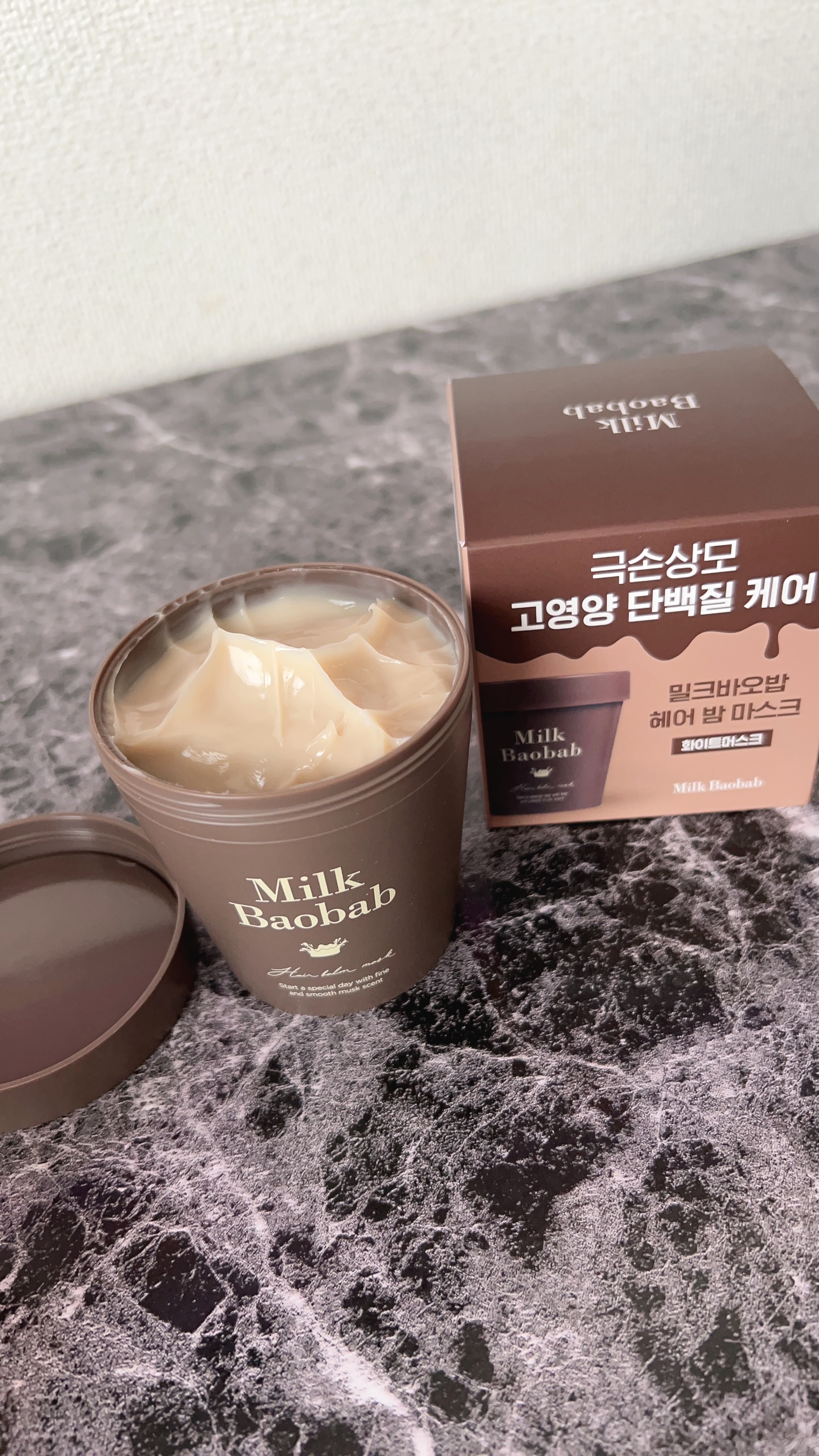 ヘアバームマスク/ミルクバオバブ/ヘアマスク・ヘアパックを使ったクチコミ（2枚目）