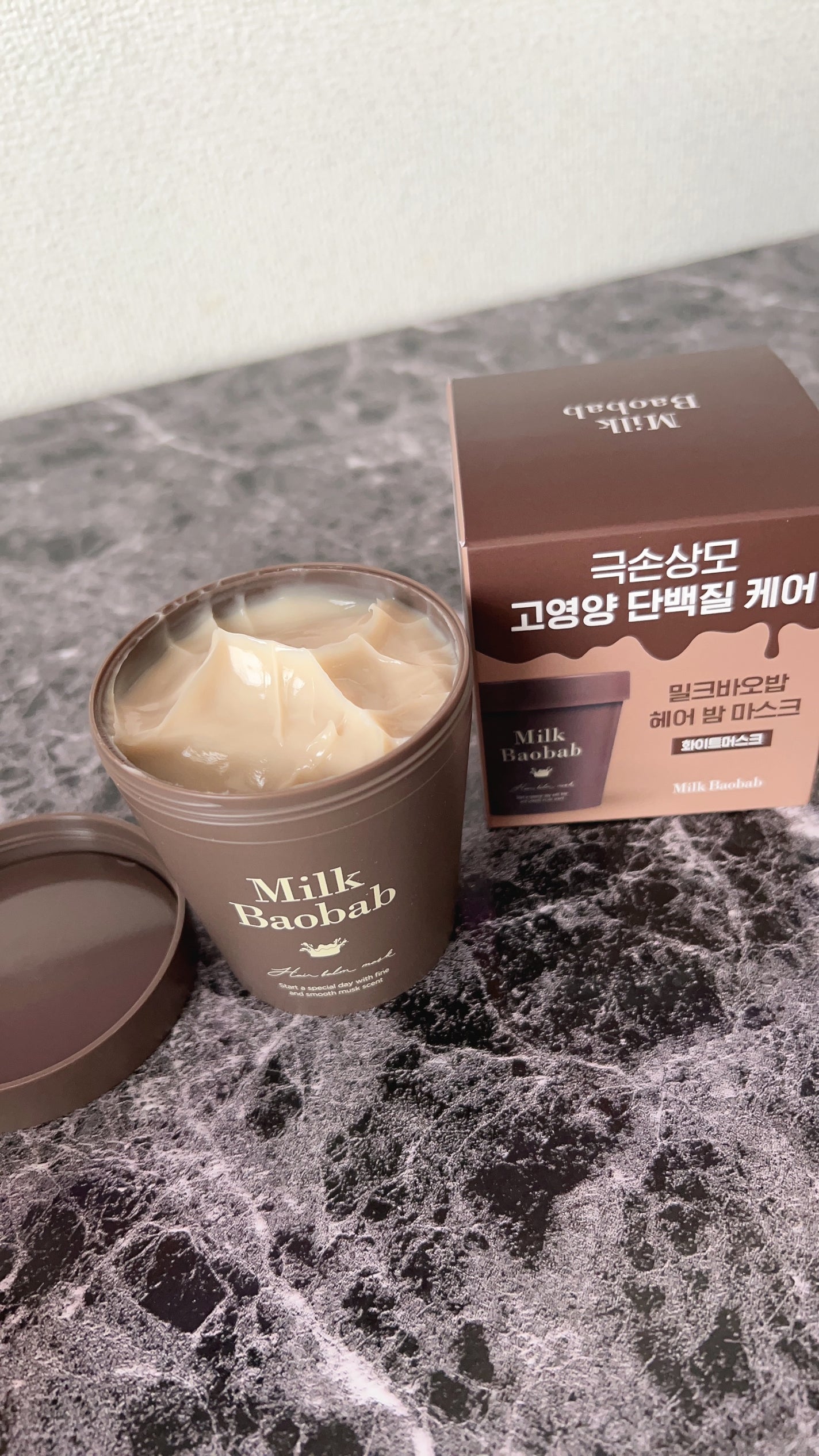 ヘアバームマスク/ミルクバオバブ/ヘアマスク・ヘアパックを使ったクチコミ(2枚目)