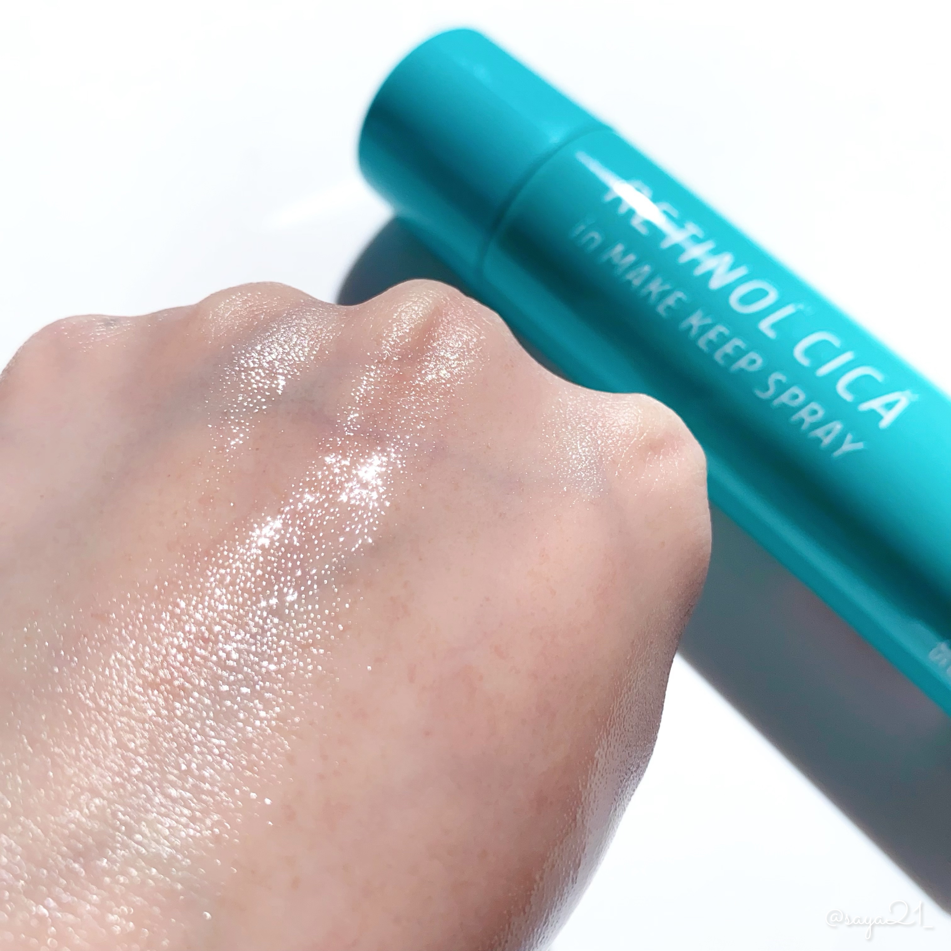 メイクキープスプレーＲ/shushupa!/ミスト状化粧水を使ったクチコミ（2枚目）