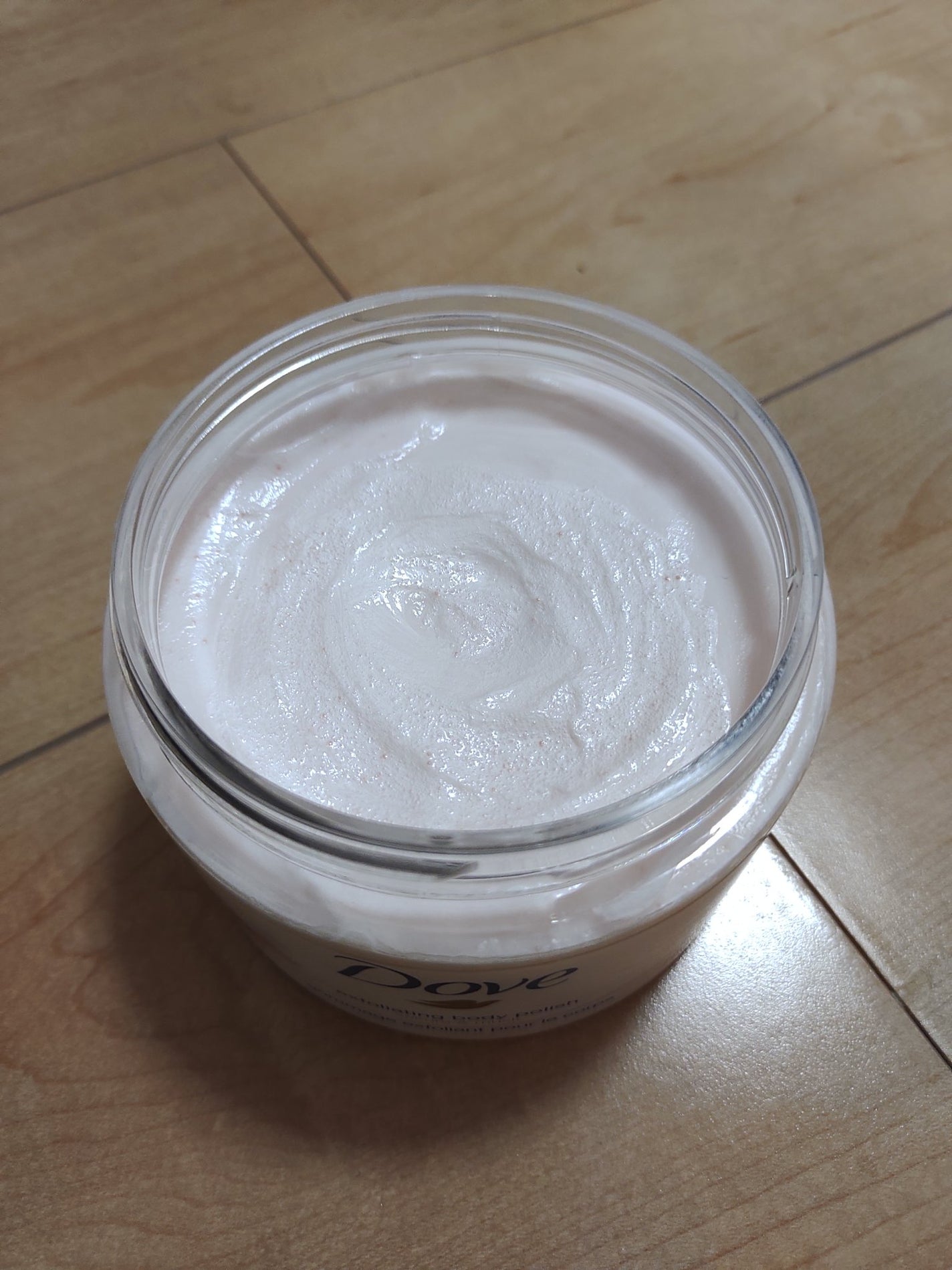 ダヴ ふわとろ クリーミースクラブ チェリー&アプリコットミルク/ダヴ/ボディスクラブを使ったクチコミ(2枚目)