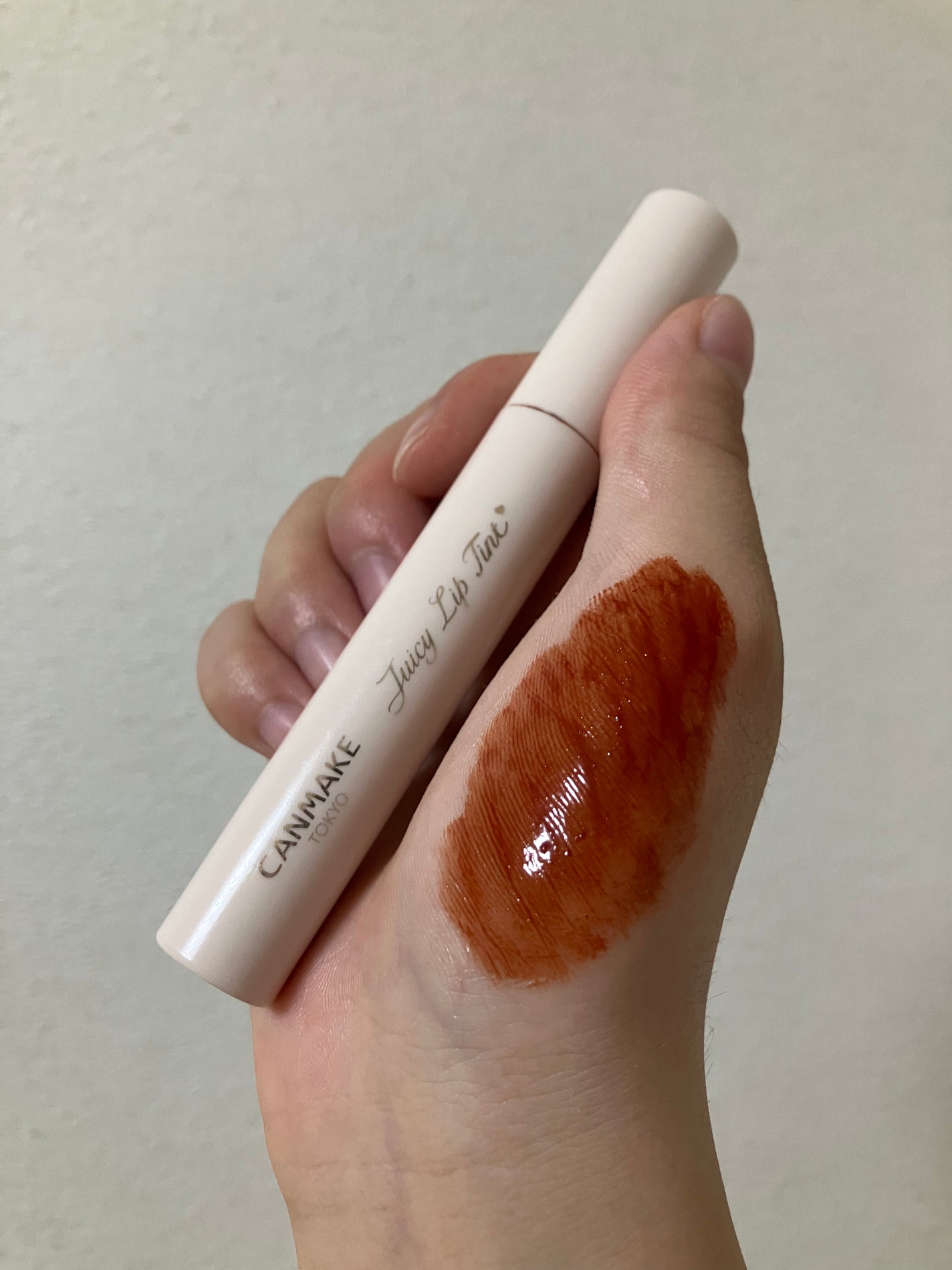 ジューシーリップティント/キャンメイク/口紅を使ったクチコミ(3枚目)