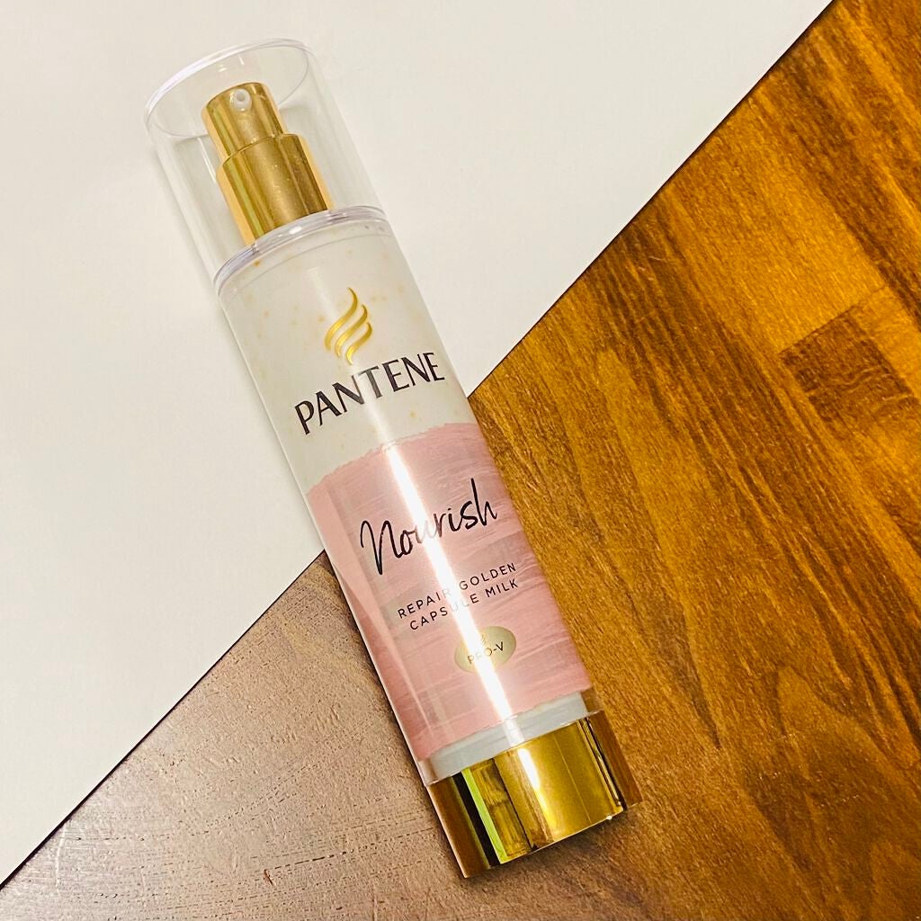 リペアー ゴールデン カプセル ミルク/パンテーン/ヘアミルクを使ったクチコミ(2枚目)