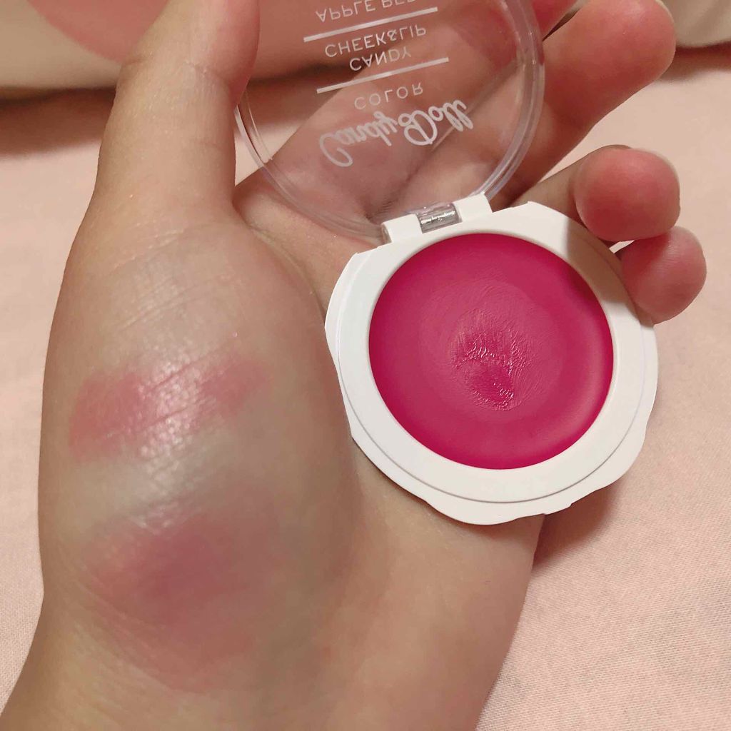 キャンディリップ&チーク/CandyDoll/ジェル・クリームチークを使ったクチコミ(3枚目)