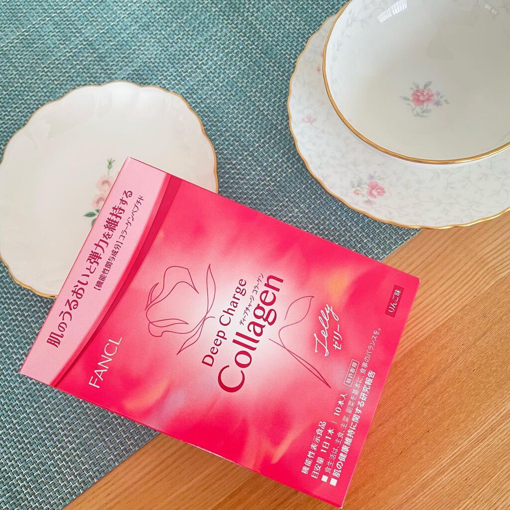 ディープチャージ  コラーゲン スティックゼリー/ファンケル/美容サプリメントを使ったクチコミ（1枚目）