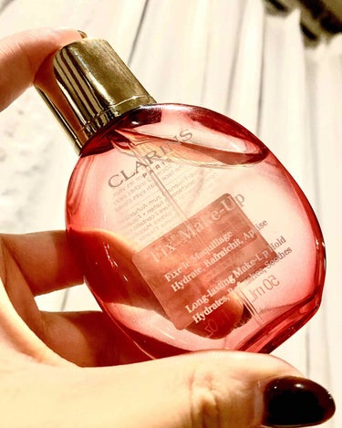 フィックス メイクアップ/CLARINS/ミスト状化粧水を使ったクチコミ（1枚目）