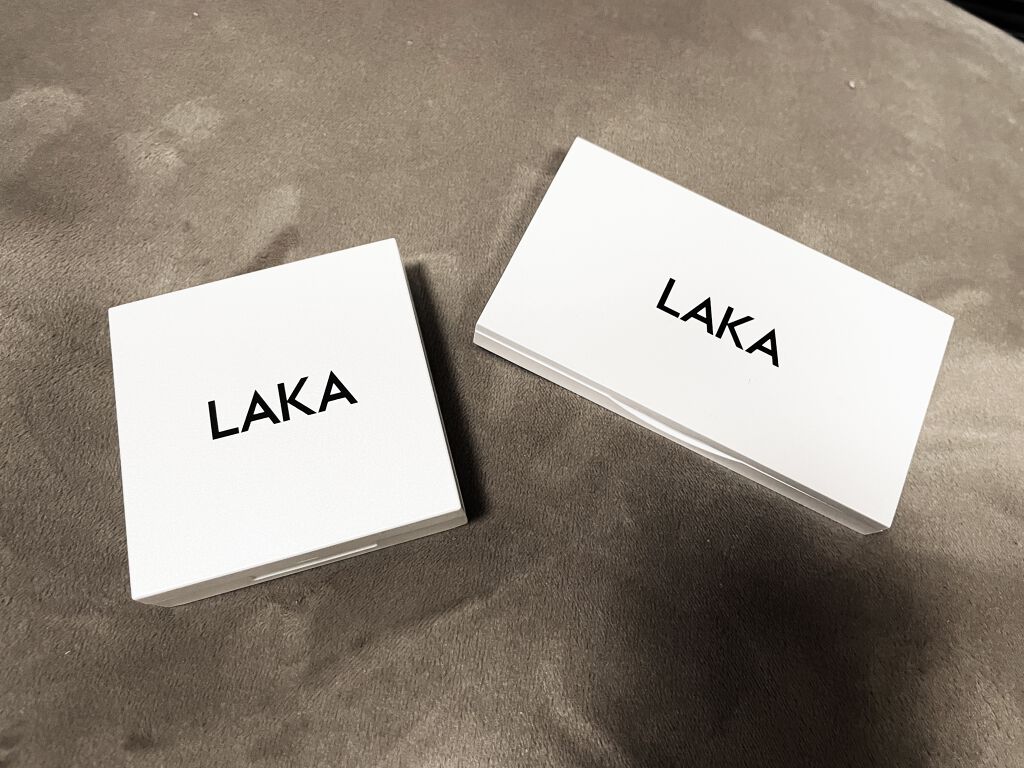 ジャストチーク/Laka/パウダーチークを使ったクチコミ（1枚目）