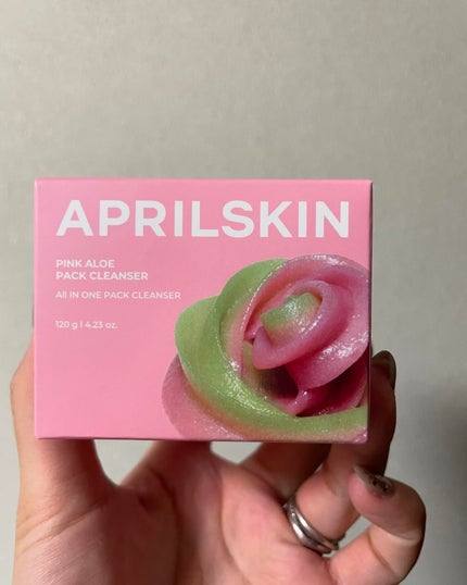 ピンクアロエメレンゲクレンザー/APRILSKIN/その他洗顔料を使ったクチコミ(2枚目)