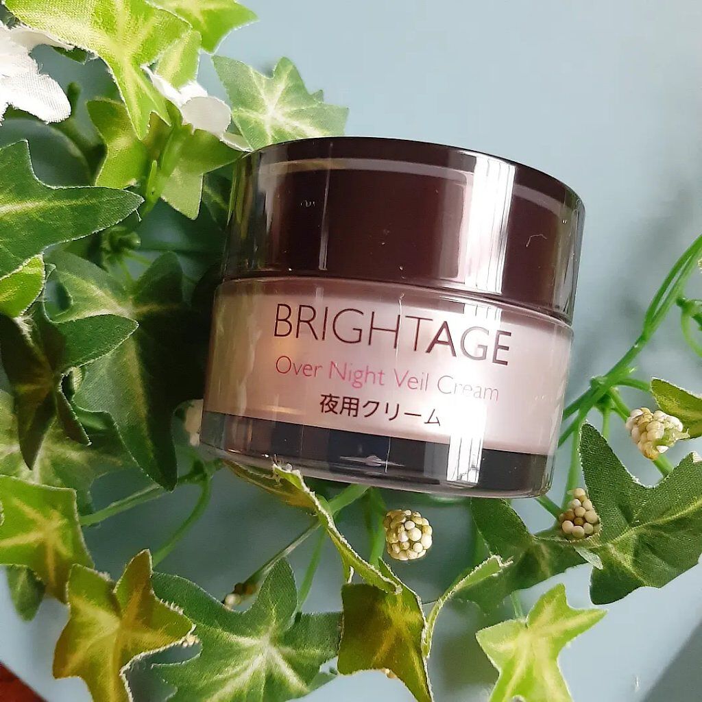 オーバーナイト ヴェールクリーム/BRIGHTAGE/フェイスクリームを使ったクチコミ(1枚目)
