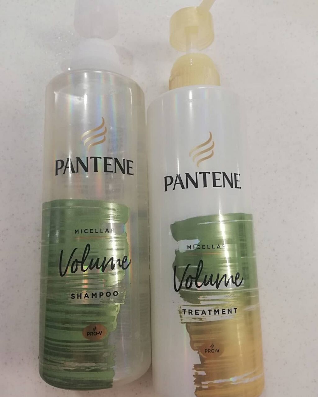ミセラー ボリューム シャンプー／トリートメント/パンテーン/市販シャンプーを使ったクチコミ（1枚目）