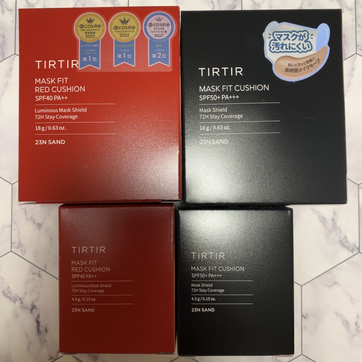 マスクフィットクッション/TIRTIR(ティルティル)/クッションファンデーションを使ったクチコミ（1枚目）