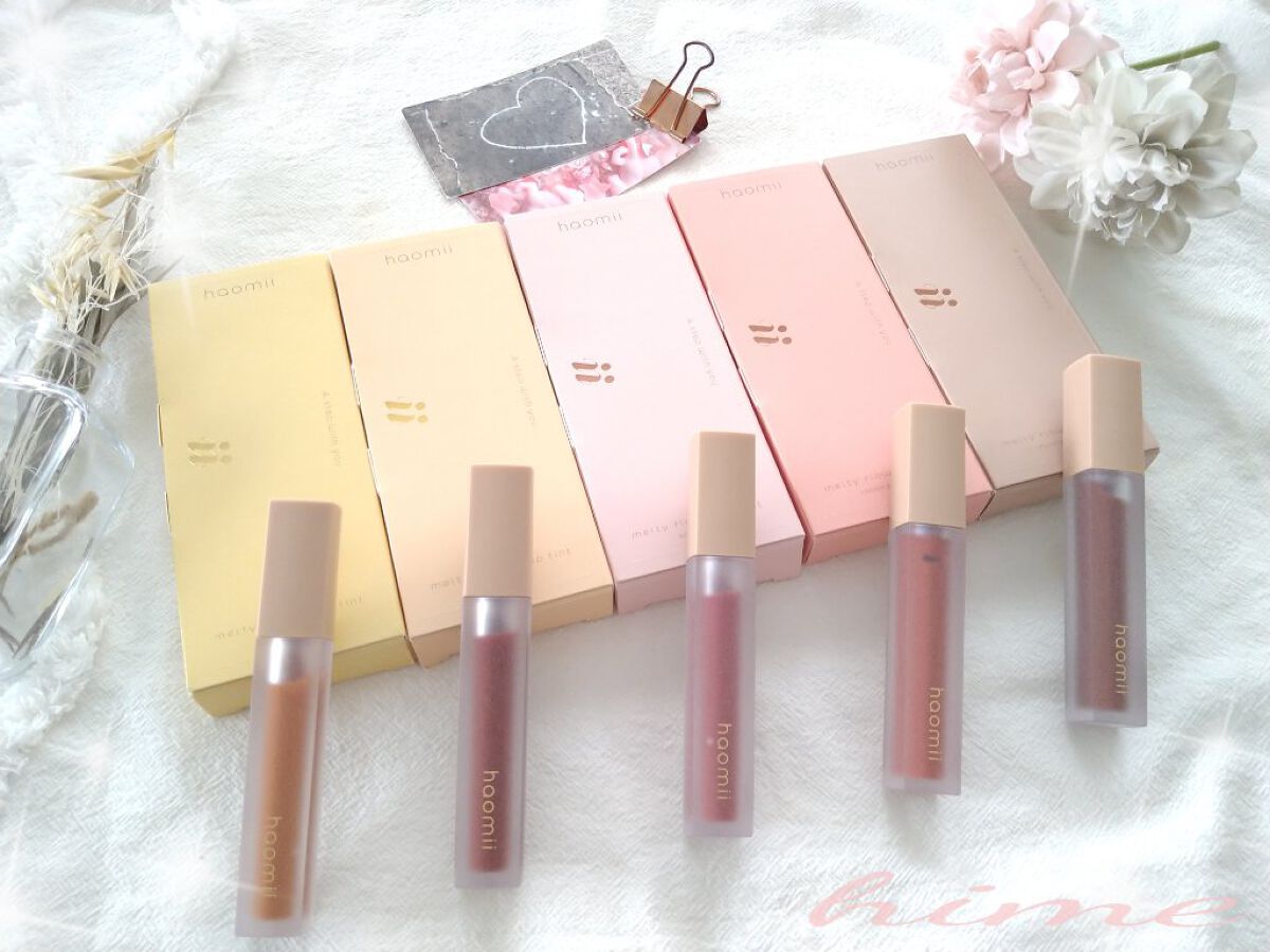 Melty flower lip tint/haomii/口紅を使ったクチコミ（1枚目）