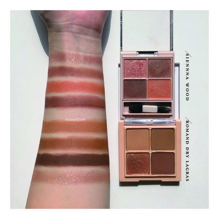 シルキースフレアイズ/キャンメイク/アイシャドウパレットを使ったクチコミ(3枚目)