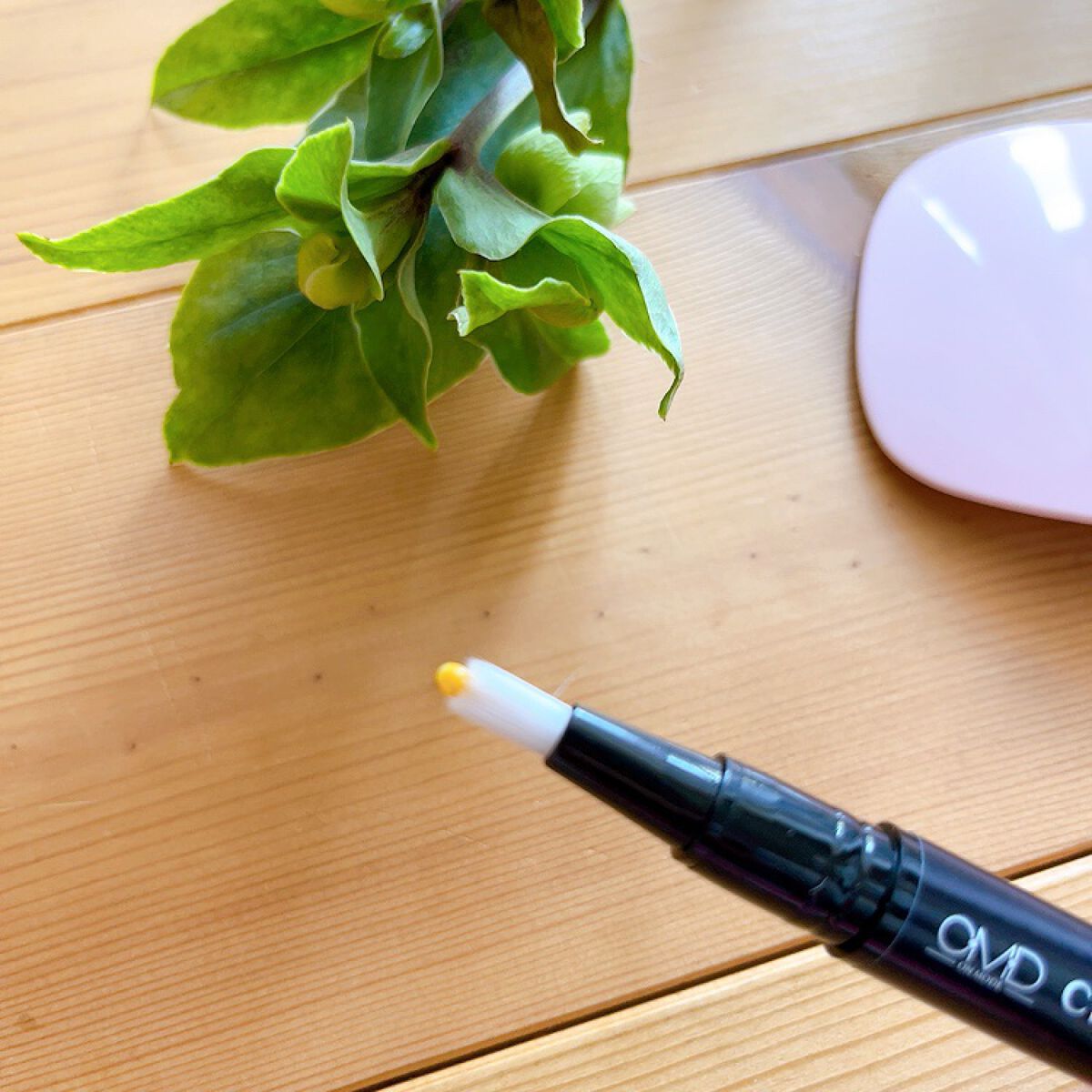 チャームスティックジェル #02 モカ/OMD/オールインワンネイルを使ったクチコミ（2枚目）