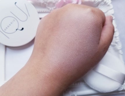 オーガニックフェイスパウダーUV/アクア・アクア/ルースパウダーを使ったクチコミ(4枚目)