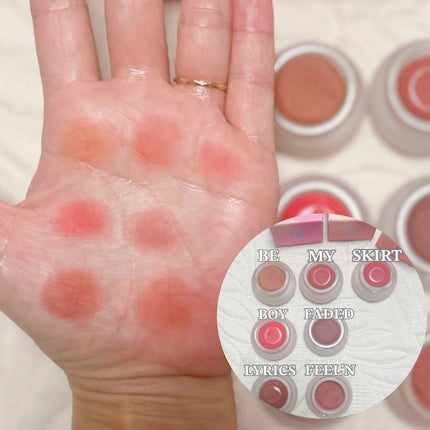 リップアンドチーク ブラーリープリンポット/fwee/口紅を使ったクチコミ(3枚目)