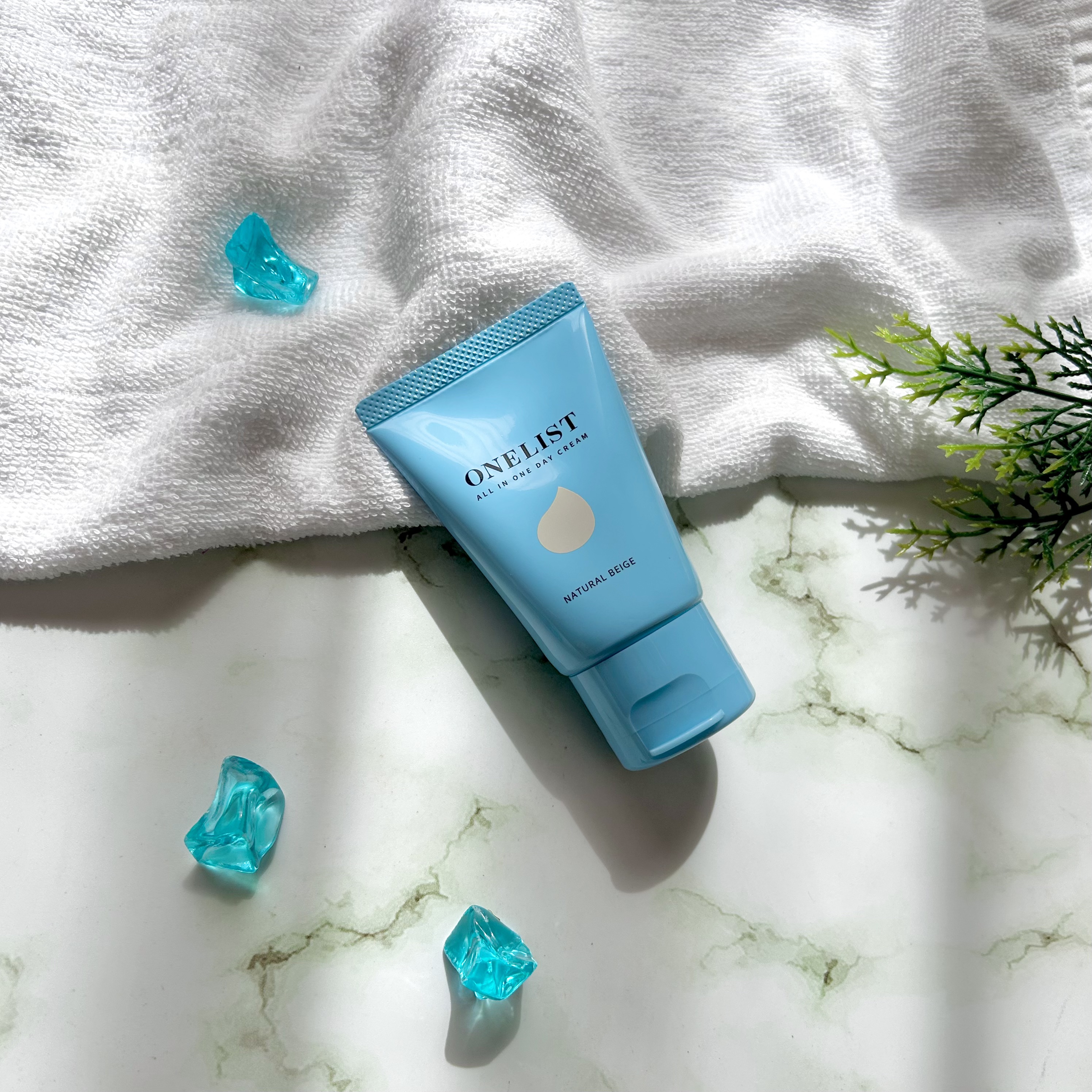 ワンリスト オールインワン デイクリーム/ナリスアップ/オールインワン化粧品を使ったクチコミ（1枚目）