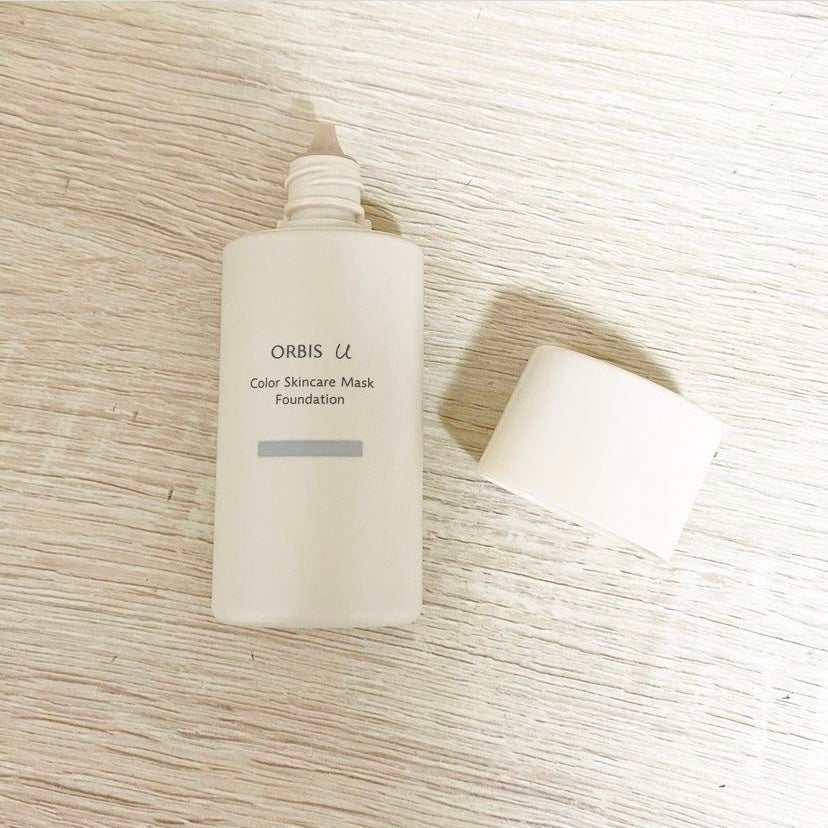 オルビスユー カラースキンケアマスク ファンデーション/オルビス/リキッドファンデーションを使ったクチコミ(2枚目)