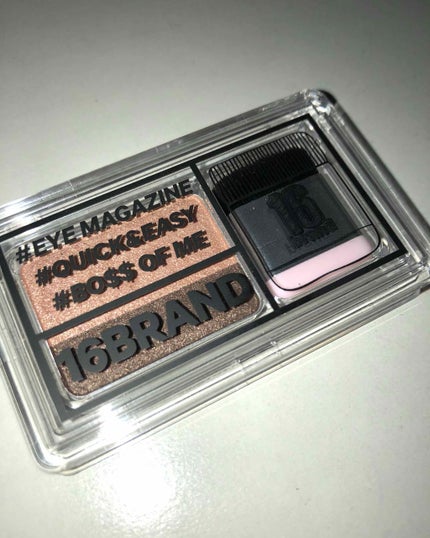 16 EYE MAGAZINE/16BRAND/アイシャドウパレットを使ったクチコミ(1枚目)
