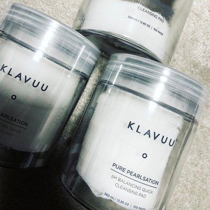 ピュア パールセーション PH バランシング クイック クレンジング パッド/KLAVUU/その他洗顔料を使ったクチコミ(1枚目)