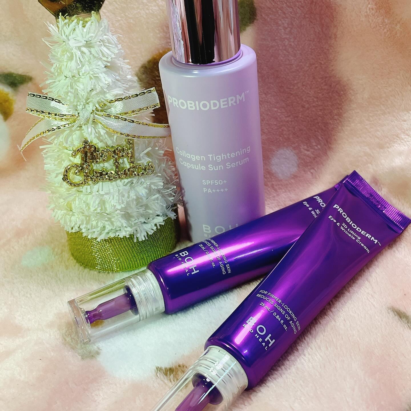 プロバイオダームコラーゲンタイトニングカプセルサンセラム/BIOHEAL BOH/日焼け止めローションを使ったクチコミ（1枚目）