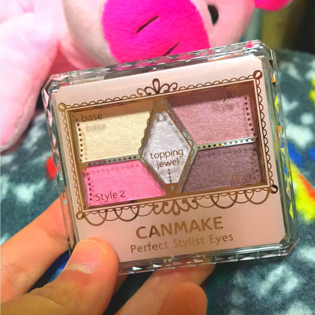 【旧品】パーフェクトスタイリストアイズ/キャンメイク/アイシャドウパレットを使ったクチコミ(1枚目)