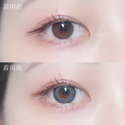 メランジェ シュエット ワンデー/melange+chouette/ワンデー(1DAY)カラコンを使ったクチコミ(4枚目)