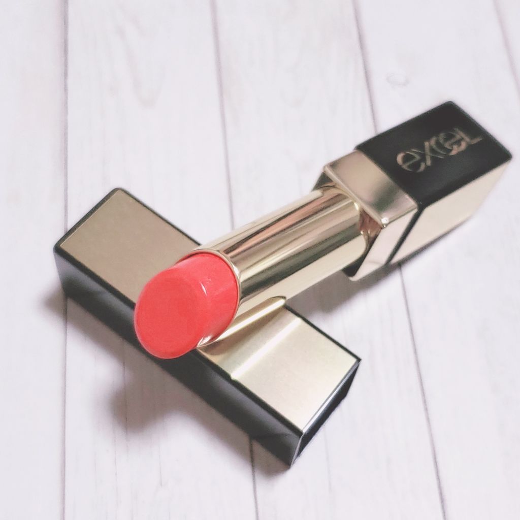 グレイズバームリップ GB07 ウォーターメロン/excel/口紅を使ったクチコミ（1枚目）