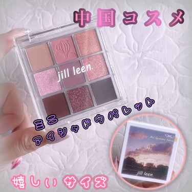 9色アイシャドウパレット/jill leen./パウダーアイシャドウを使ったクチコミ（1枚目）