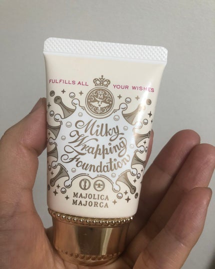 ミルキーラッピングファンデ/MAJOLICA MAJORCA/リキッドファンデーションを使ったクチコミ(1枚目)