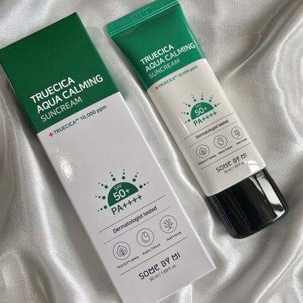 TRUECICA アクアカーミング日焼け止め/SOME BY MI/日焼け止めクリームを使ったクチコミ(1枚目)