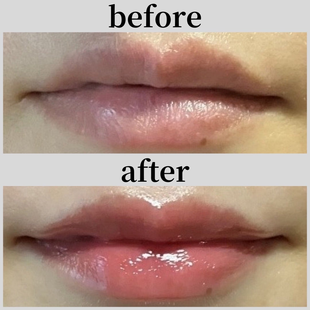 ジェリーイングヌードグロス/Laka/リップグロスを使ったクチコミ(3枚目)