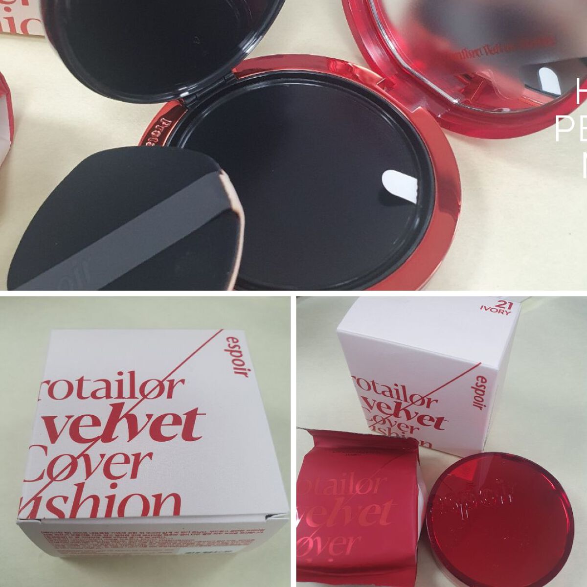 プロテーラービーベルベットカバークッション/espoir/クッションファンデーションを使ったクチコミ(2枚目)