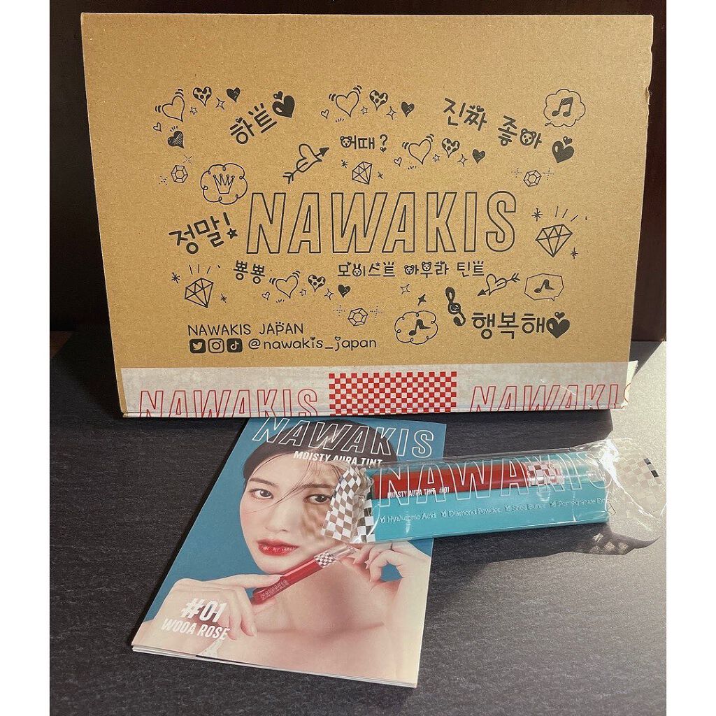 NAWAKIS MOISTY AURA TINT/NAWAKIS/口紅を使ったクチコミ(2枚目)