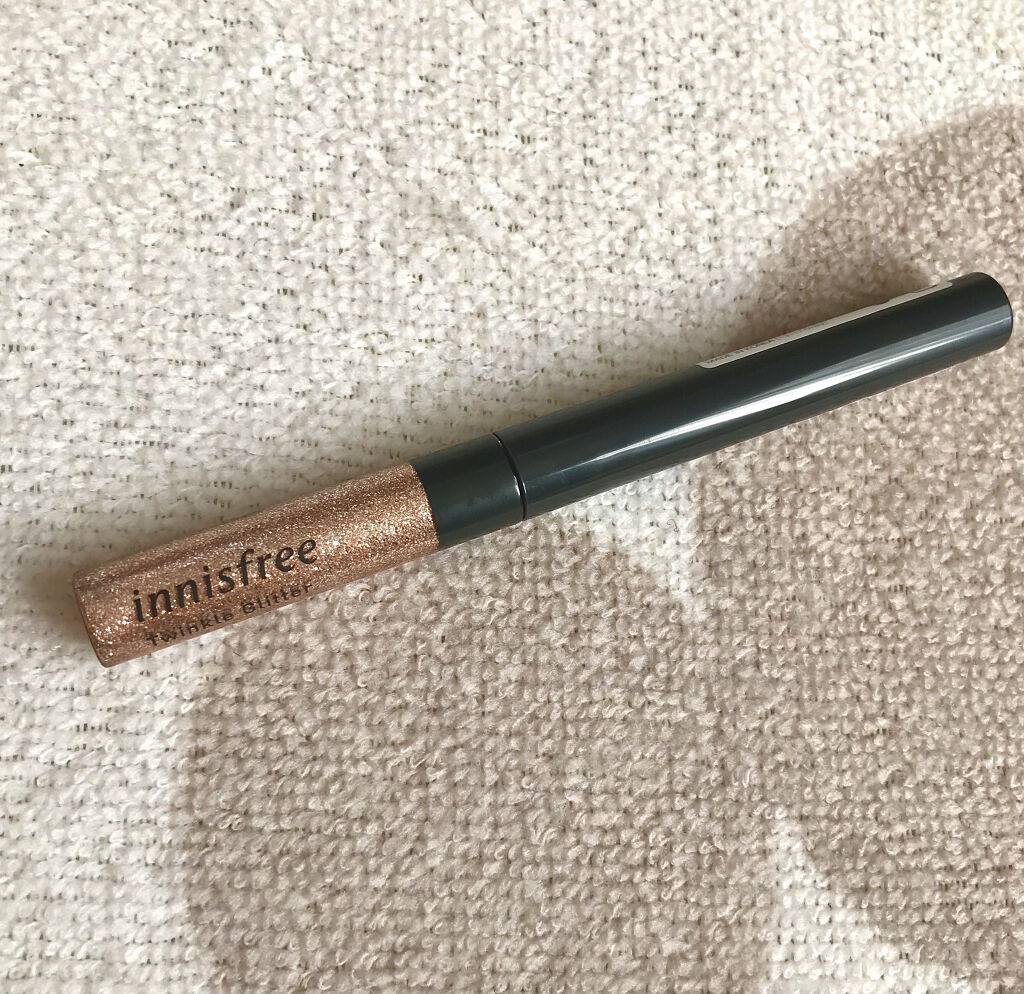 トゥインクル グリッター/innisfree/リキッドアイライナーを使ったクチコミ（2枚目）