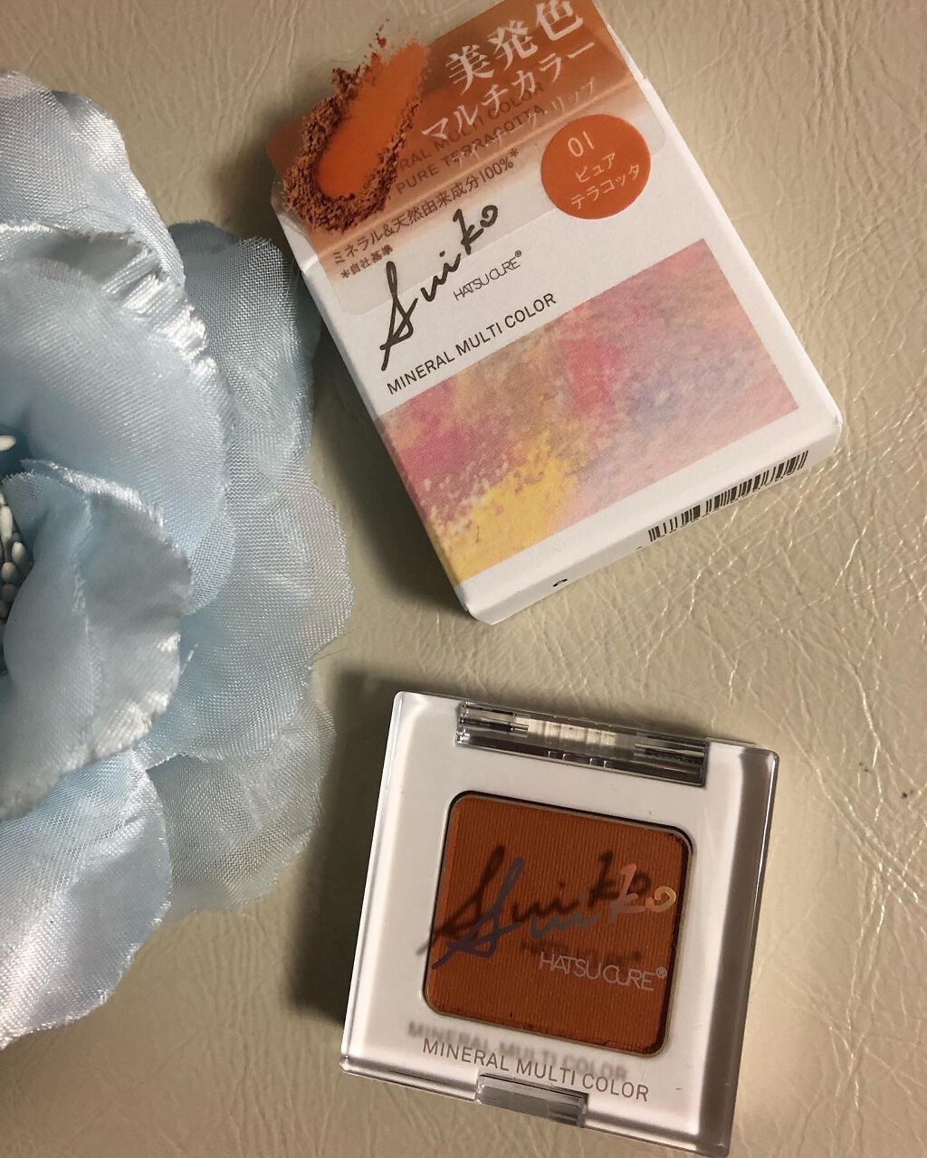 ミネラルマルチルミナイザー/SUIKO HATSUCURE/スティックハイライトを使ったクチコミ(8枚目)