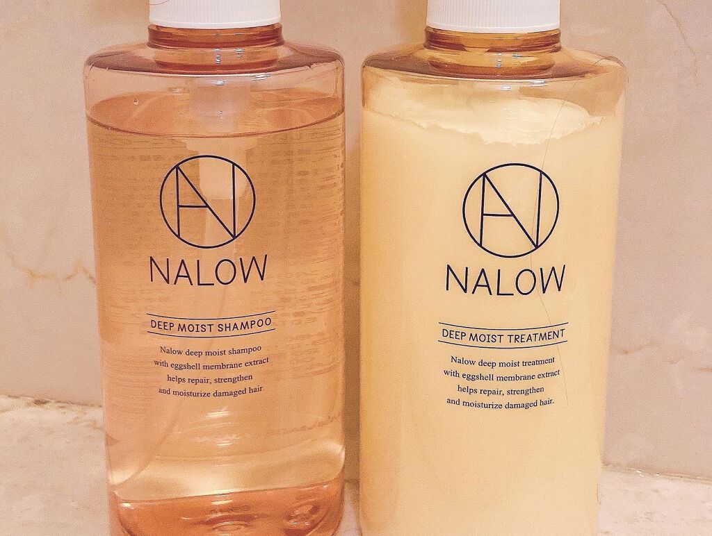 ディープモイスト シャンプー／トリートメント/NALOW/市販シャンプーを使ったクチコミ（3枚目）