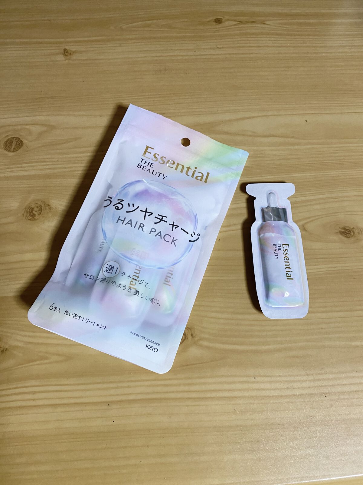 ザビューティ うるツヤチャージヘアパック/エッセンシャル/ヘアマスク・ヘアパックを使ったクチコミ（1枚目）