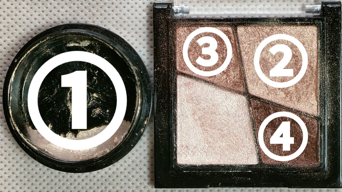 アイ グリッター/ANNA SUI/単色アイシャドウを使ったクチコミ(4枚目)