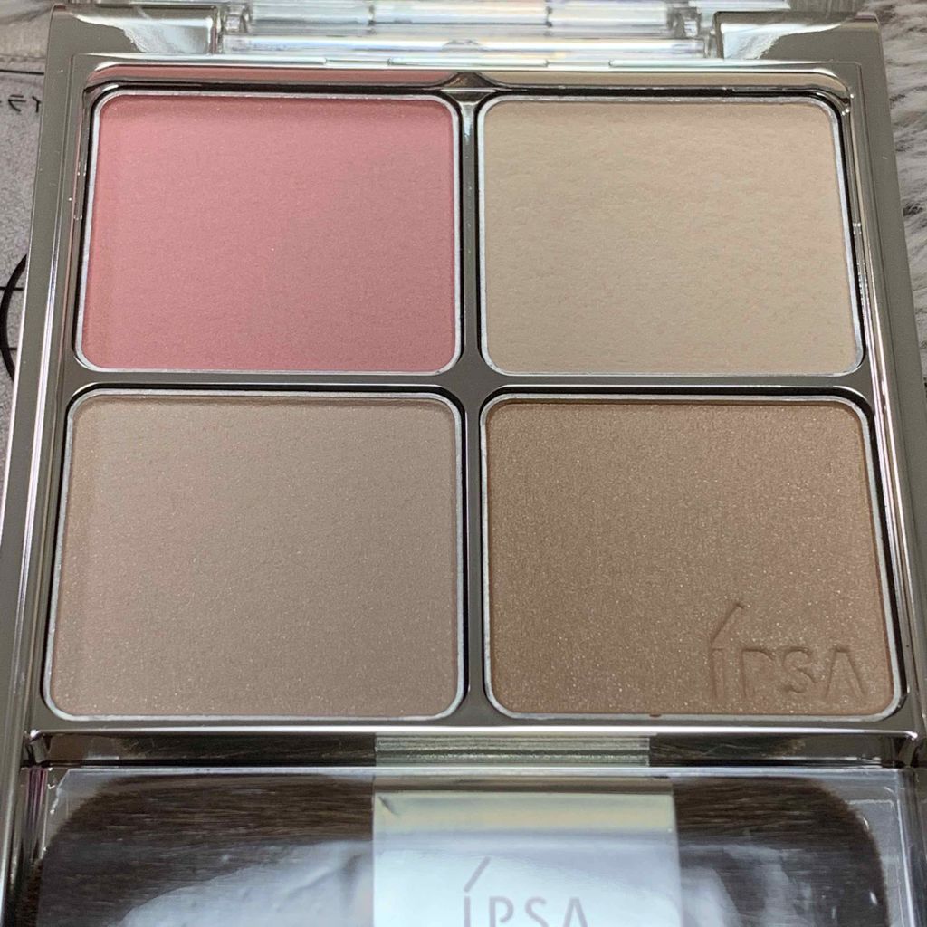 デザイニング フェイスカラーパレット/IPSA/プレストパウダーを使ったクチコミ（3枚目）