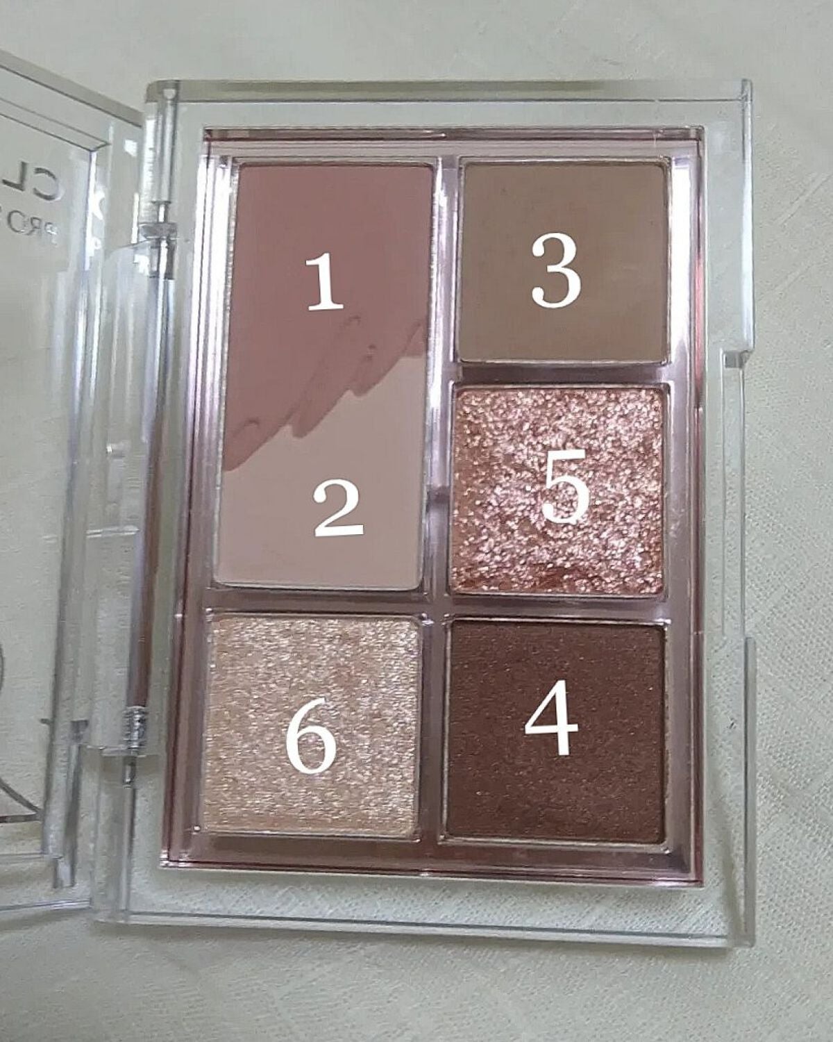 プロ アイパレット ミニ/CLIO/アイシャドウパレットを使ったクチコミ(2枚目)