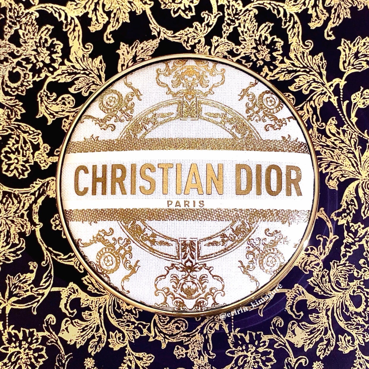 ディオールスキン フォーエヴァー クッション エンブロイダード カナージュ ケース/Dior/その他化粧小物を使ったクチコミ(4枚目)