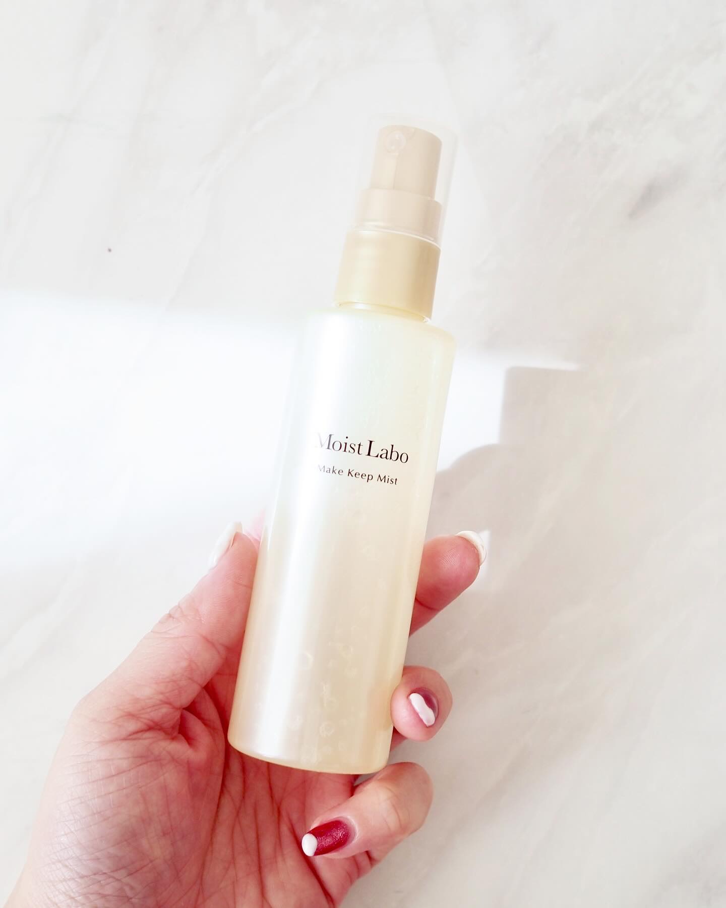 モイストラボ メイクキープミスト＜ツヤタイプ＞/Moist Labo/ミスト状化粧水を使ったクチコミ（1枚目）