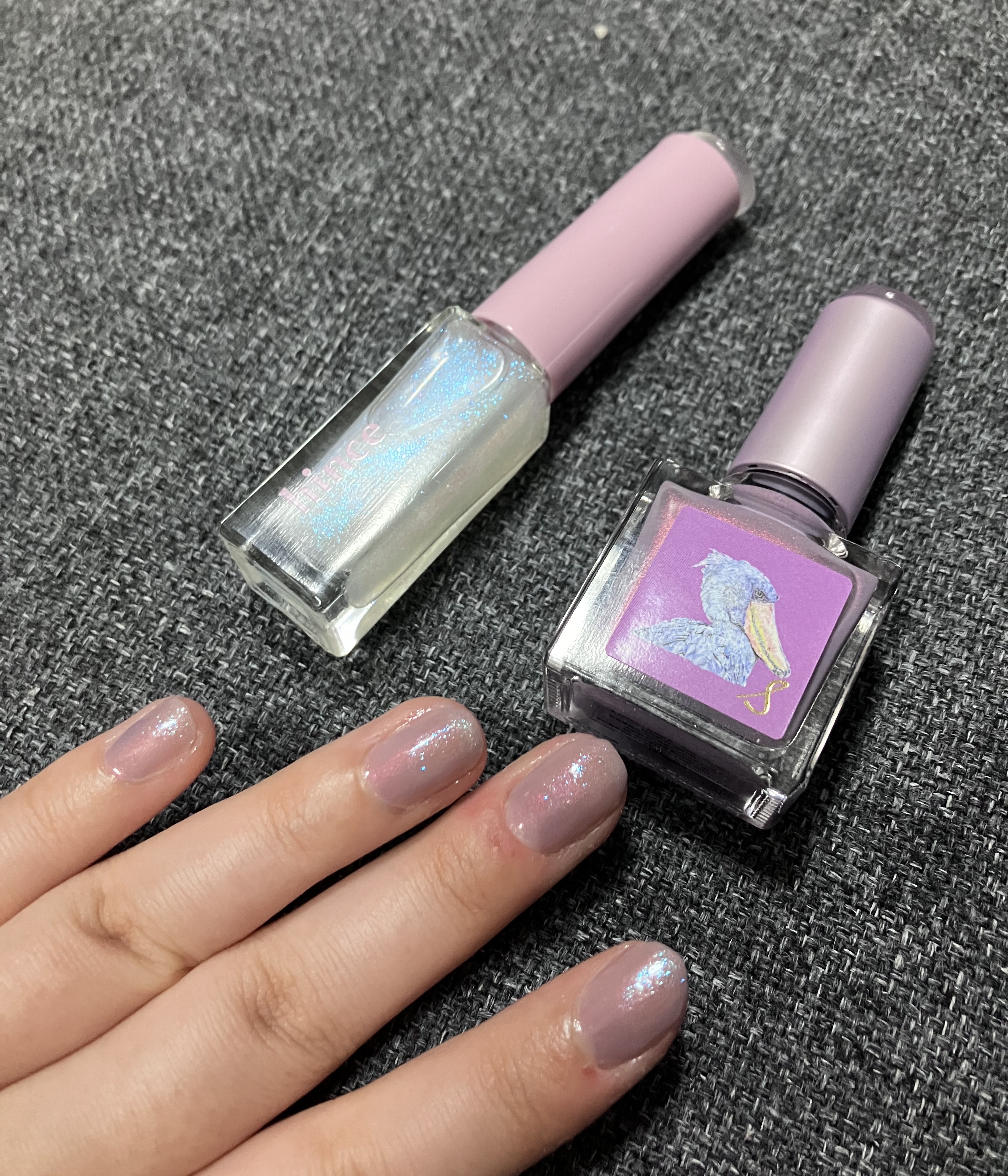 グロウアップネイルカラー ［S003］ リフレクションズ/hince/マニキュアを使ったクチコミ（2枚目）