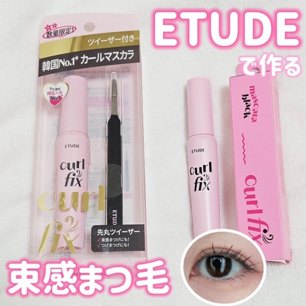 カールフィックスマスカラ/ETUDE/マスカラを使ったクチコミ(1枚目)