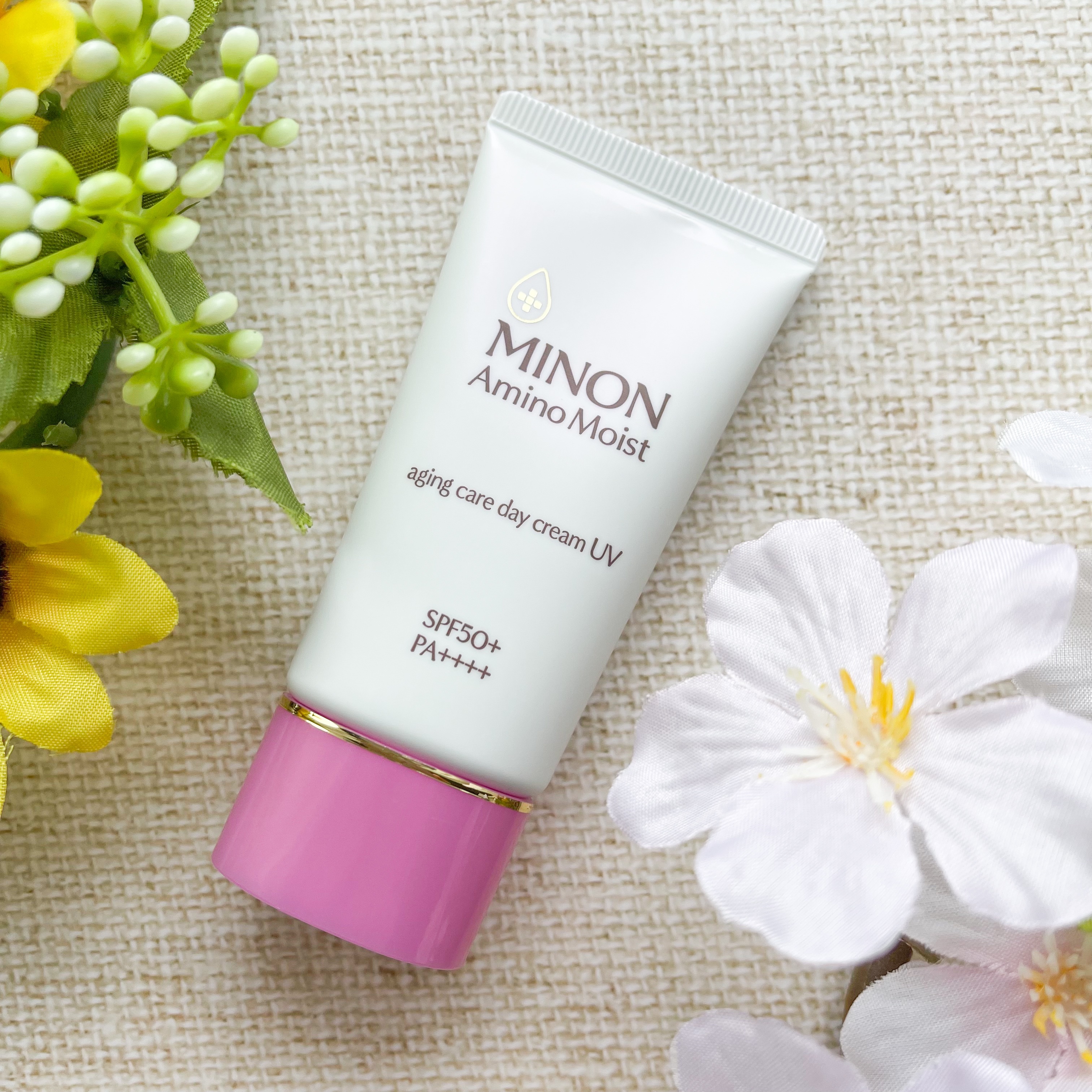 ミノン アミノモイスト エイジングケア デイクリームUV/ミノン/日焼け止めクリームを使ったクチコミ（3枚目）