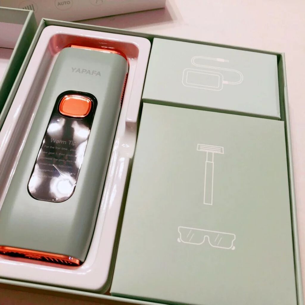 YAPAFA 光脱毛器/YAPAFA/家庭用脱毛器を使ったクチコミ（3枚目）